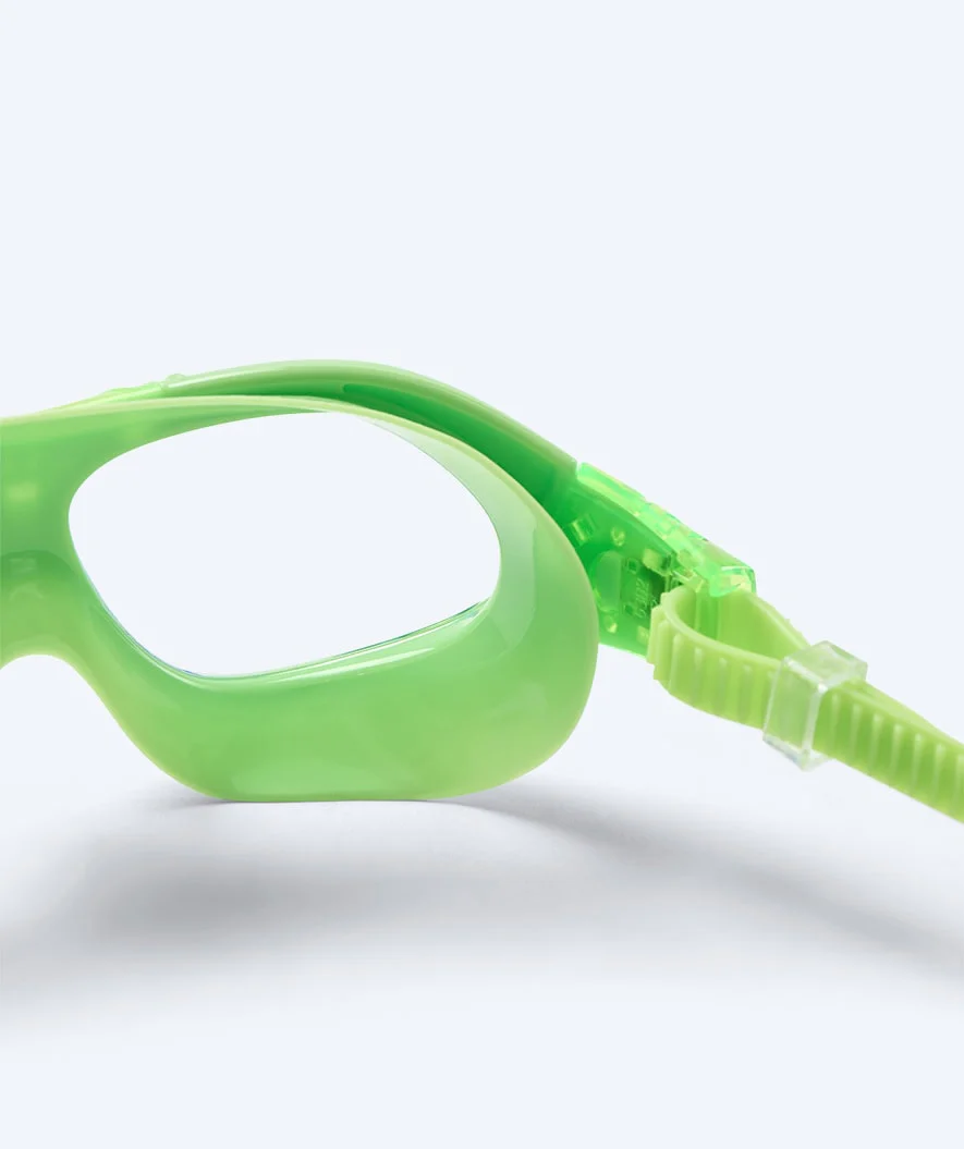 Watery okulary do pływania dla dzieci - Mantis 2.0 - Jasnozielony/przezroczysty - Image 6